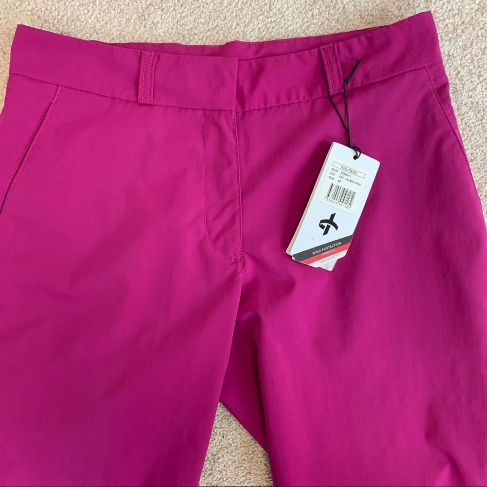 CROSS-SPORTSWEAR Amy Golf ski pants in purple wine Sz EU40/US10 NWT - Picture 3 of 11